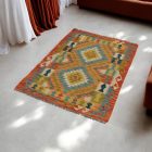 Koberec Kelim Maimana 84x132 afghánský ručně tkaný koberec Kilim