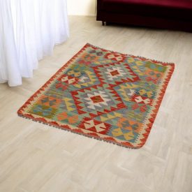 Ručně tkaný Kelim 84x125 Koberec Kelim Maimana