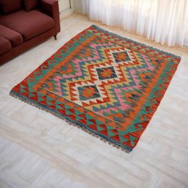 Koberec Kelim Chobi 83x115 afghánský ručně tkaný Kilim