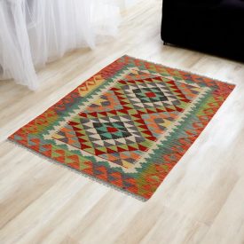 Afghánský Kelim Chobi 82x118 ručně tkaný koberec Kelim