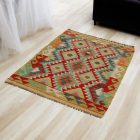 Etnický koberec Kelim Chobi 88x122 ručně tkaný Kilim