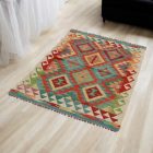 Afghánský koberec Kelim Chobi 80x124 etnický ručně tkaný Kilim