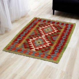 Afghánský koberec Kelim Chobi 75x110 etnický ručně tkaný Kilim