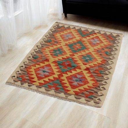 Ručně tkaný Kilim Chobi 76x118 afghánský vlněný koberec Kilim