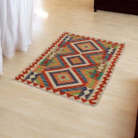 Koberec Kelim Maimana 89x118 afghánský ručně tkaný koberec Kilim