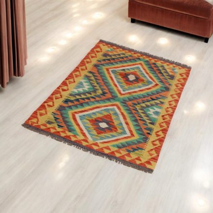 Ručně tkaný Kelim Chobi 75x119 afghánský vlněný koberec Kilim