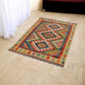 Afghánský Kelim Chobi 97x154 ručně tkaný koberec Kelim