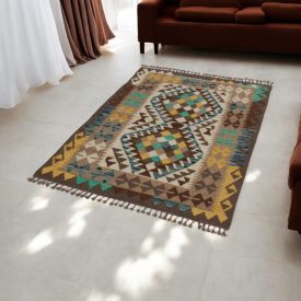  Koberec Kelim Maimana 101x155 afghánský ručně tkaný koberec Kilim