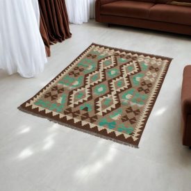   Afghánský koberec Kelim Chobi 101x145 etnický ručně tkaný Kilim