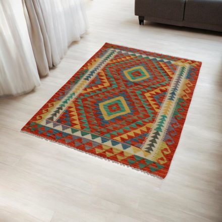 Ručně tkaný Kilim Chobi 98x151 afghánský vlněný koberec Kilim
