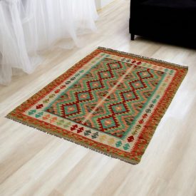 Chobi koberec Kelim 104x150 ručně tkaný vlněný kelim