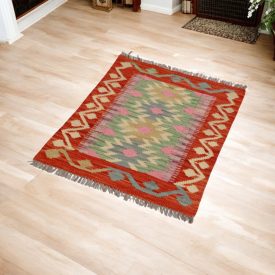 Koberec Kelim Chobi 62x88 afghánský ručně tkaný Kilim