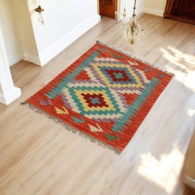   Afghánský koberec Kelim Chobi 59x90 etnický ručně tkaný Kilim