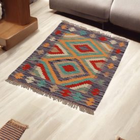 Etnický koberec Kelim Chobi 60x91 ručně tkaný Kilim