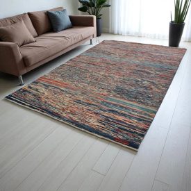   Vlněný koberec Gabbeh 196x290 ručně vázaný moderní koberec do obýváku