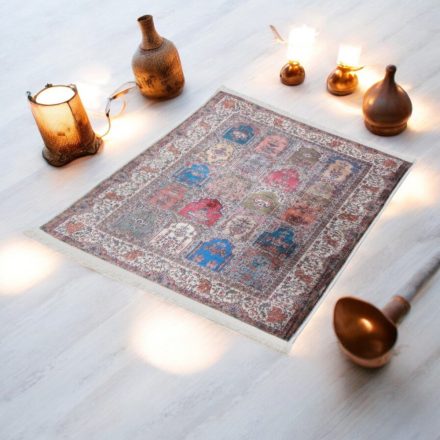 Bambusový hedvábný koberec 70x110 elegantní turecký koberec