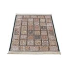 Hedvábný koberec strojově tkaný ROYAL 70x110 tenký turecký koberec