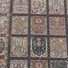 Hedvábný koberec strojově tkaný ROYAL 70x110 tenký turecký koberec