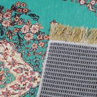 Hedvábný koberec strojově tkaný SILKEN 70x110 akrylový turecký koberec