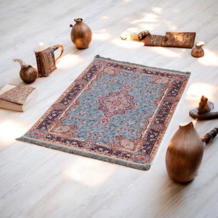 Hedvábný koberec strojově tkaný SILKEN 70x110 akrylový turecký koberec