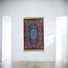 Hedvábný koberec strojově tkaný SILKEN 70x110 akrylový turecký koberec