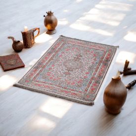   Hedvábný koberec strojově tkaný SILKEN 70x110 akrylový turecký koberec