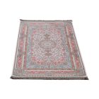 Hedvábný koberec strojově tkaný SILKEN 70x110 akrylový turecký koberec