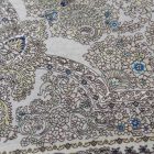 Hedvábný koberec strojově tkaný SILKEN 70x110 akrylový turecký koberec