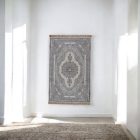 Hedvábný koberec strojově tkaný SILKEN 70x110 akrylový turecký koberec
