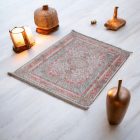 Hedvábný koberec strojově tkaný SILKEN 70x110 akrylový turecký koberec