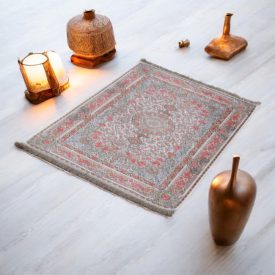   Hedvábný koberec strojově tkaný SILKEN 70x110 akrylový turecký koberec