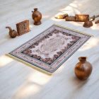 Hedvábný koberec strojově tkaný SILKEN 70x110 akrylový turecký koberec