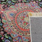 Hedvábný koberec strojově tkaný SILKEN 70x110 akrylový turecký koberec