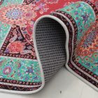 Hedvábný koberec strojově tkaný SILKEN 70x110 akrylový turecký koberec