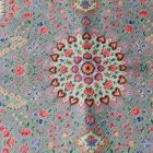 Hedvábný koberec strojově tkaný SILKEN 70x110 akrylový turecký koberec