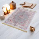 Hedvábný koberec strojově tkaný SILKEN 70x110 akrylový turecký koberec