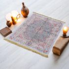 Hedvábný koberec strojově tkaný SILKEN 70x110 akrylový turecký koberec