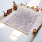 Hedvábný koberec strojově tkaný SILKEN 70x110 akrylový turecký koberec