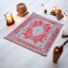 Hedvábný koberec strojově tkaný SILKEN 70x110 akrylový turecký koberec