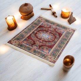   Hedvábný koberec strojově tkaný SILKEN 70x110 akrylový turecký koberec