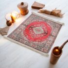 Hedvábný koberec strojově tkaný SILKEN 70x110 akrylový turecký koberec