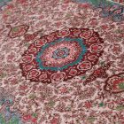 Hedvábný koberec strojově tkaný SILKEN 70x110 akrylový turecký koberec