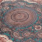 Hedvábný koberec strojově tkaný SILKEN 70x110 akrylový turecký koberec