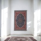 Hedvábný koberec strojově tkaný SILKEN 70x110 akrylový turecký koberec