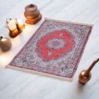 Hedvábný koberec strojově tkaný SILKEN 70x110 akrylový turecký koberec