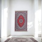 Hedvábný koberec strojově tkaný SILKEN 70x110 akrylový turecký koberec