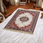 Hedvábný koberec strojově tkaný SILKEN 70x110 akrylový turecký koberec