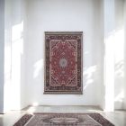Hedvábný koberec strojově tkaný SILKEN 70x110 akrylový turecký koberec