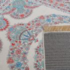 Hedvábný koberec strojově tkaný SILKEN 70x110 akrylový turecký koberec