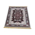 Hedvábný koberec strojově tkaný SILKEN 70x110 akrylový turecký koberec